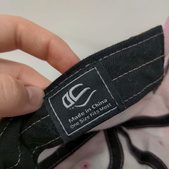 RMEF Strapback Hat Pink Camouflage OSFM Adjustable Embroidered Outdoor Cap - Picture 7 of 7